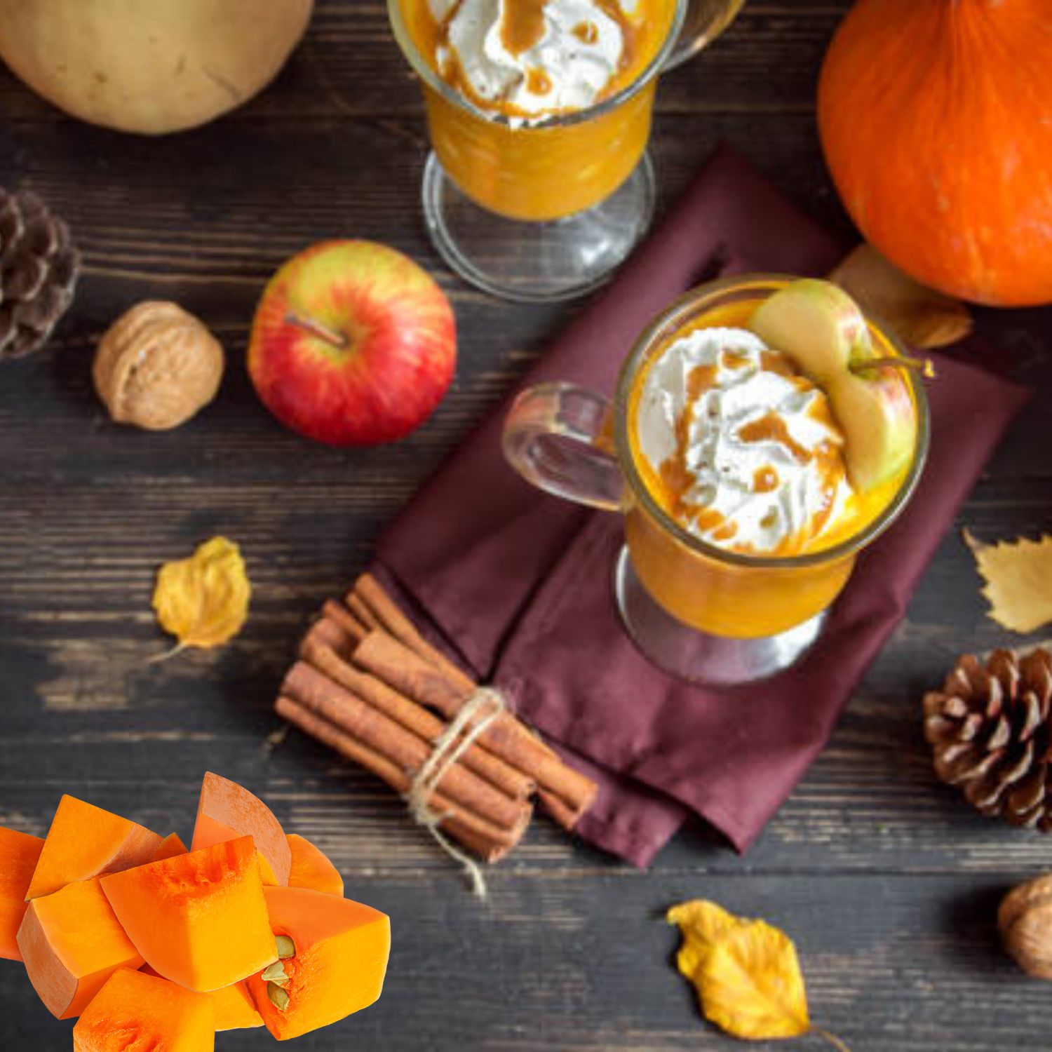 Apple Pumpkin Spice ✦ PREMIUM Πρώτες Ύλες για κεριά & αρώματα